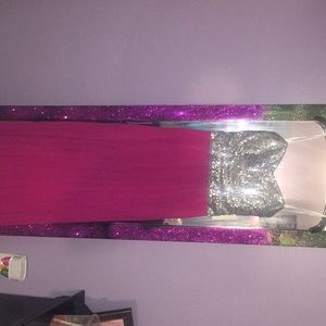 B.Darlin ankle length gown size 3